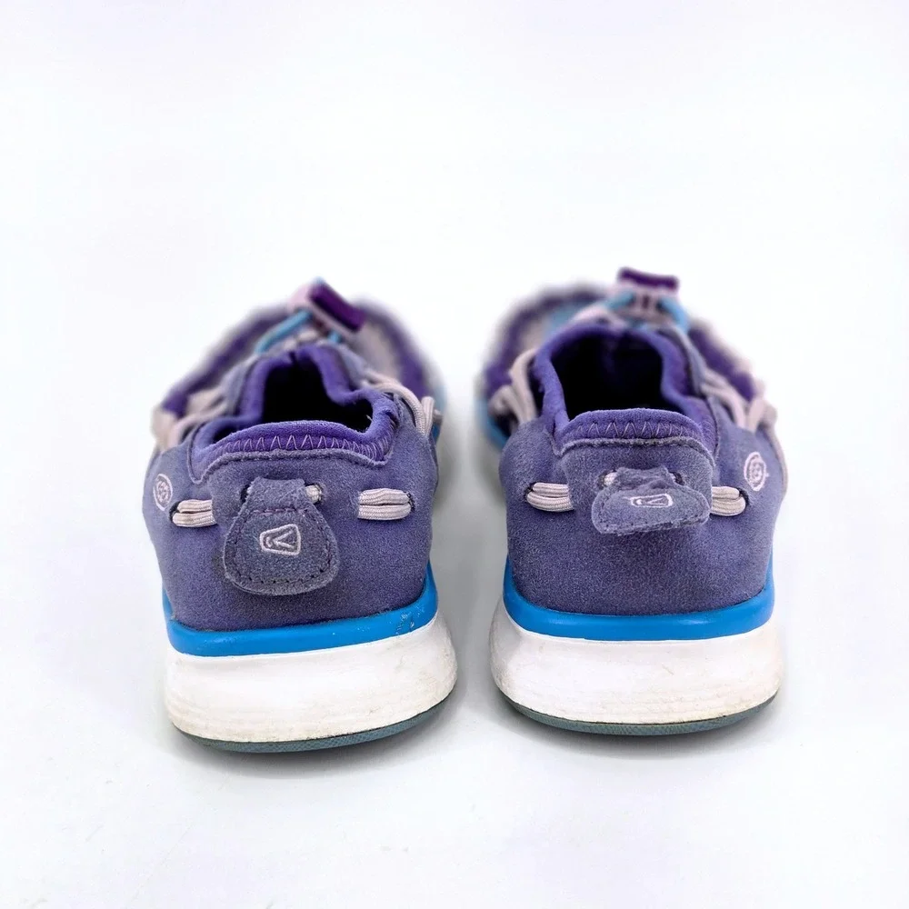 KEEN Uneek O2 Liberty Azure Blue Purple Corded Sport Sandals Youth Kids Size 1